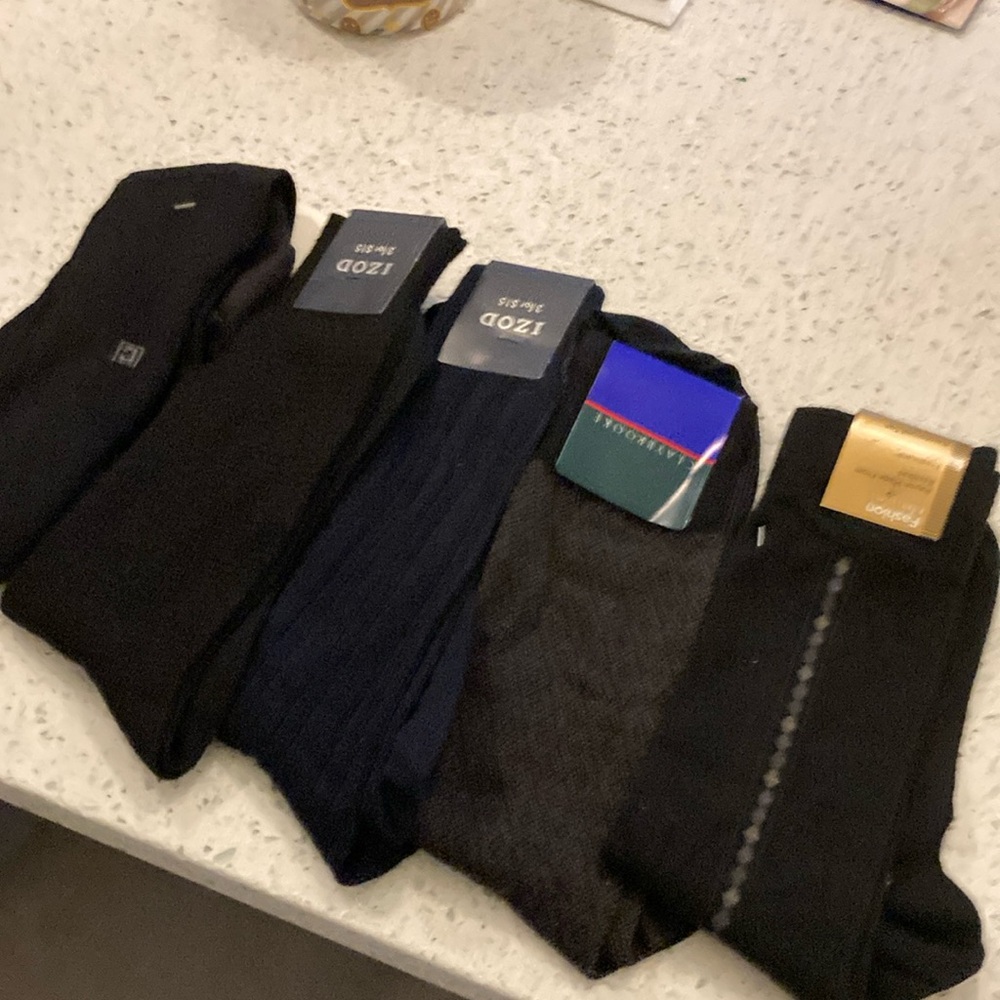 Men's Black Socks Collection